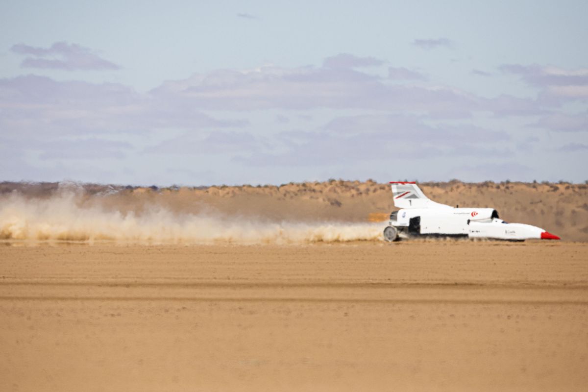 Bloodhound LSR up to speed as testing hots up in the desert